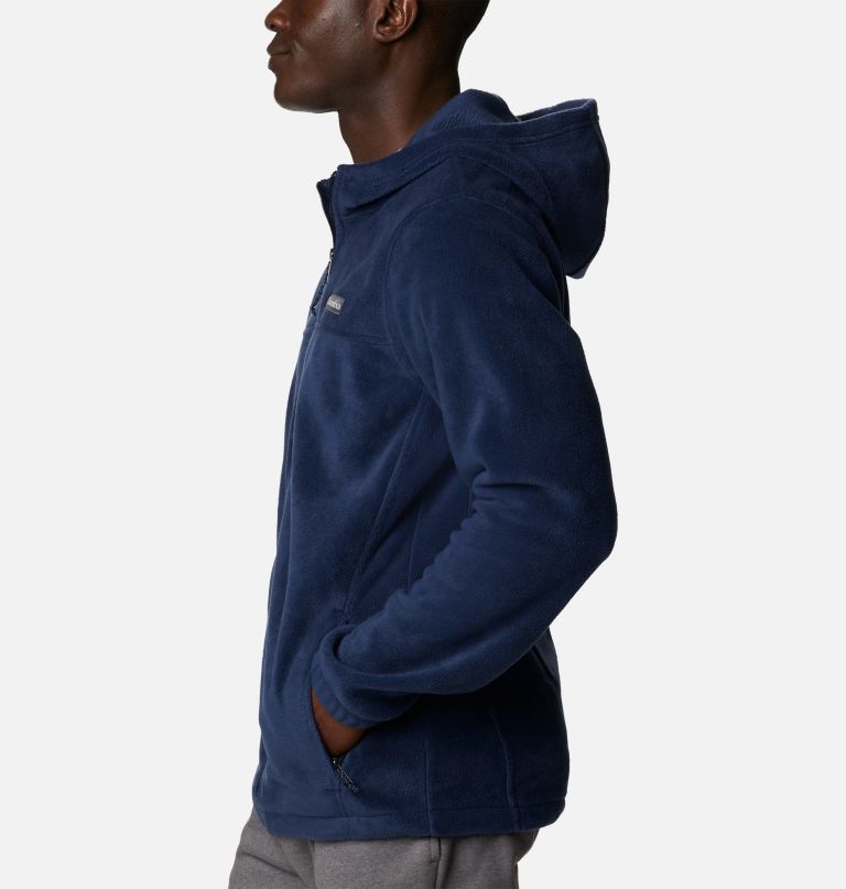 Columbi Men' Steen Mountai Ful Zi Fleec Hoodie