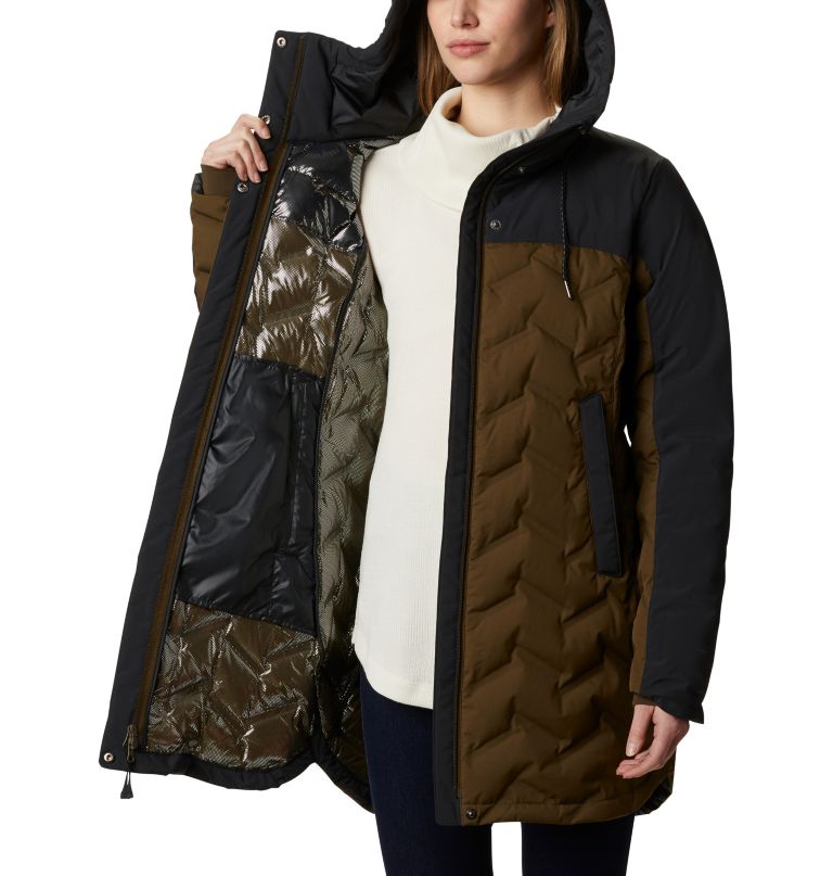 Columbi Women' Mountai Croo Lon Dow Jacket