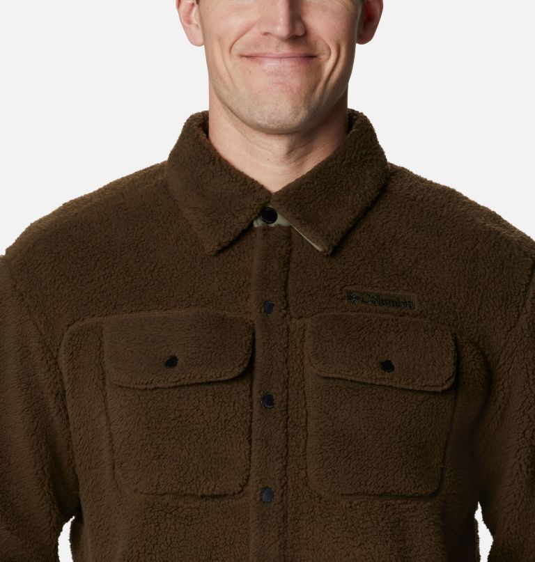 Columbi Men' Rugge Ridge Sherp Shir Jacket