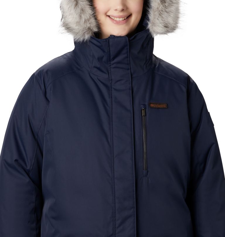 Columbi Women' Suttl Mountain Lon Insulate Jacke  Plu Size
