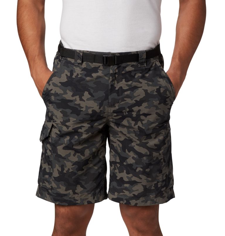 Columbi Men' Silve Ridge Printe Carg Shorts