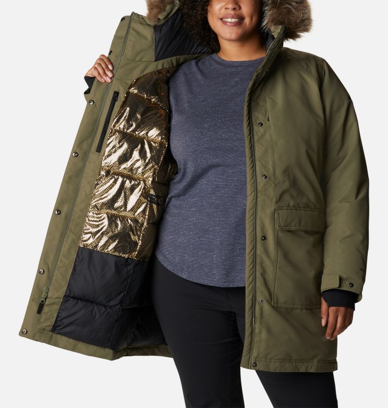 Columbi Women' Littl Si Omni-Heat Infinit Insulate Park  Plu Size