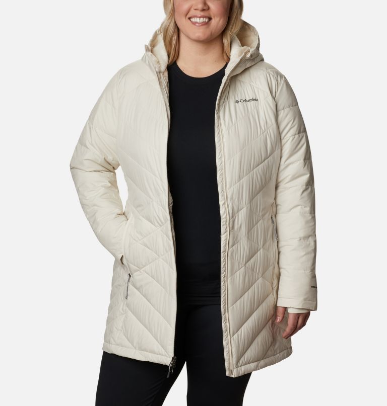 Columbi Women' Heavenly Lon Hoode Jacke  Plu Size