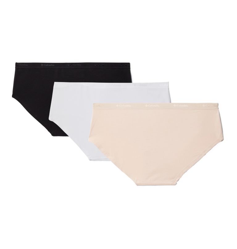 Columbi Women' 4-Wa Stretc Cotto Hipste   Pack