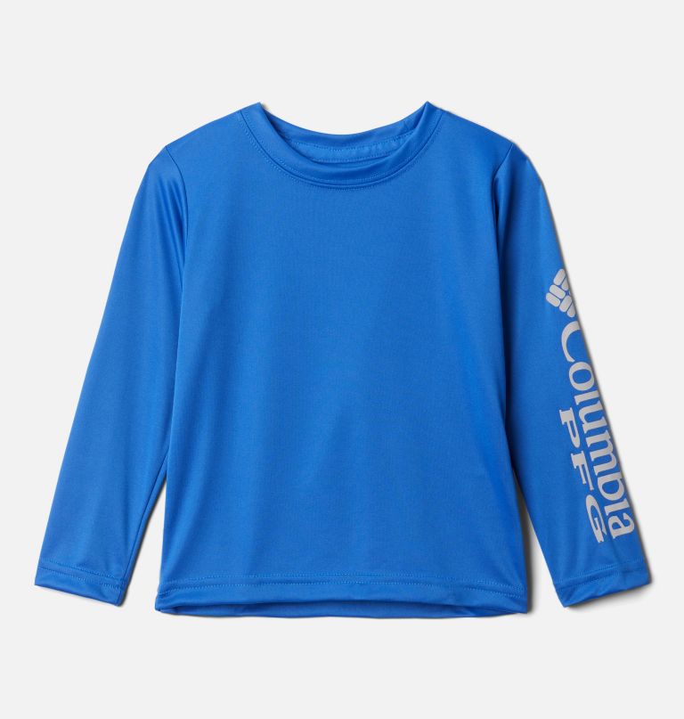 Columbi Boys Toddle PF Termina Tackle Lon Sleev Shirt