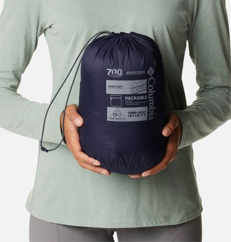 Columbi Women' Bul Point Omni-Heat Infinit Dow Vest