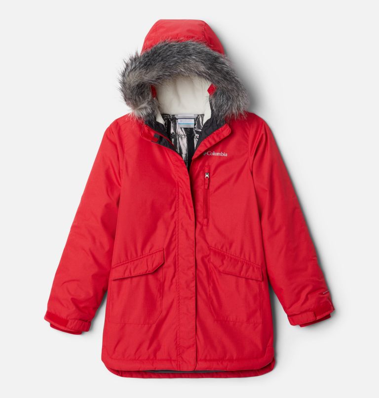 Columbi Girls Suttl Mountain Lon Insulate Jacket
