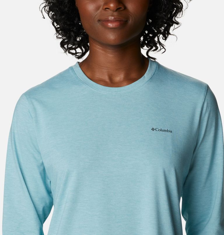 Columbi Women' Su Trek Lon Sleev T-Shirt