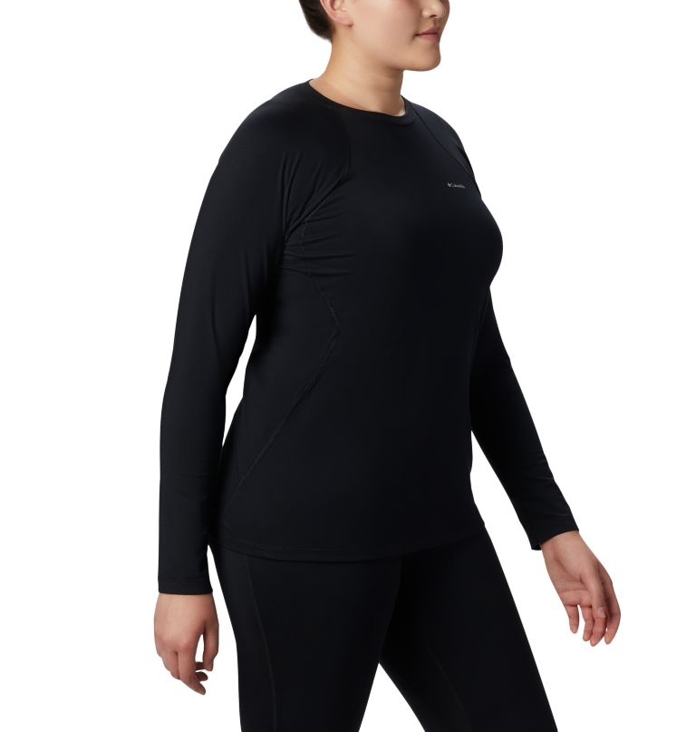 Columbi Women' Midweigh Stretc Lon Sleev Shir  Plu Size