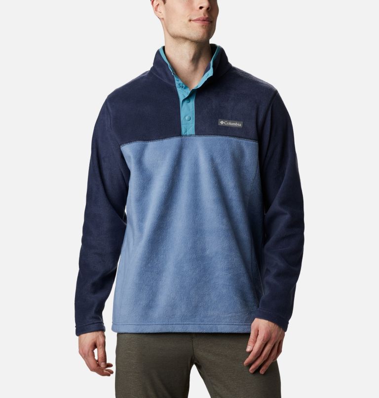 Columbi Men' Steen Mountain Hal Sna Fleec Pullover