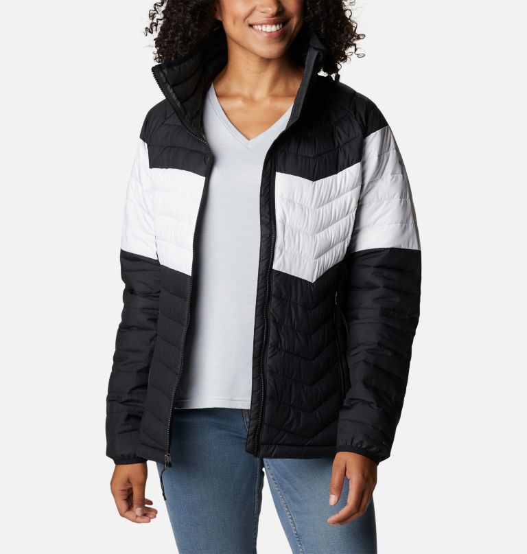 Columbi Women' Powde Lite Blocke Jacket