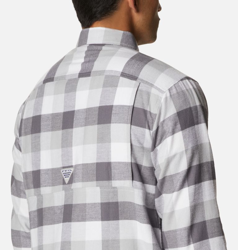 Columbi Men' PF Slac Tide Flanne Lon Sleev Shirt