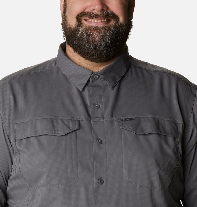 Columbi Men' Silve Ridg Lite Lon Sleev Shir  Big