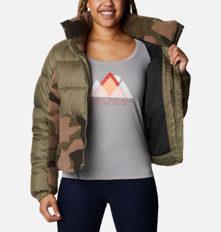 Columbi Women' Leadbette Point Sherp Hybri Jacket