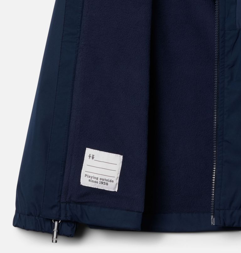 Columbi Boys Rain Trails Fleec Line Jacket