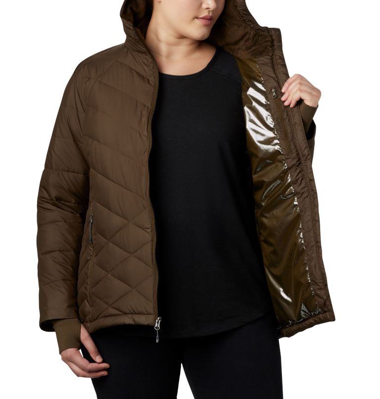 Columbi Women' Heavenly Hoode Jacke  Plu Size