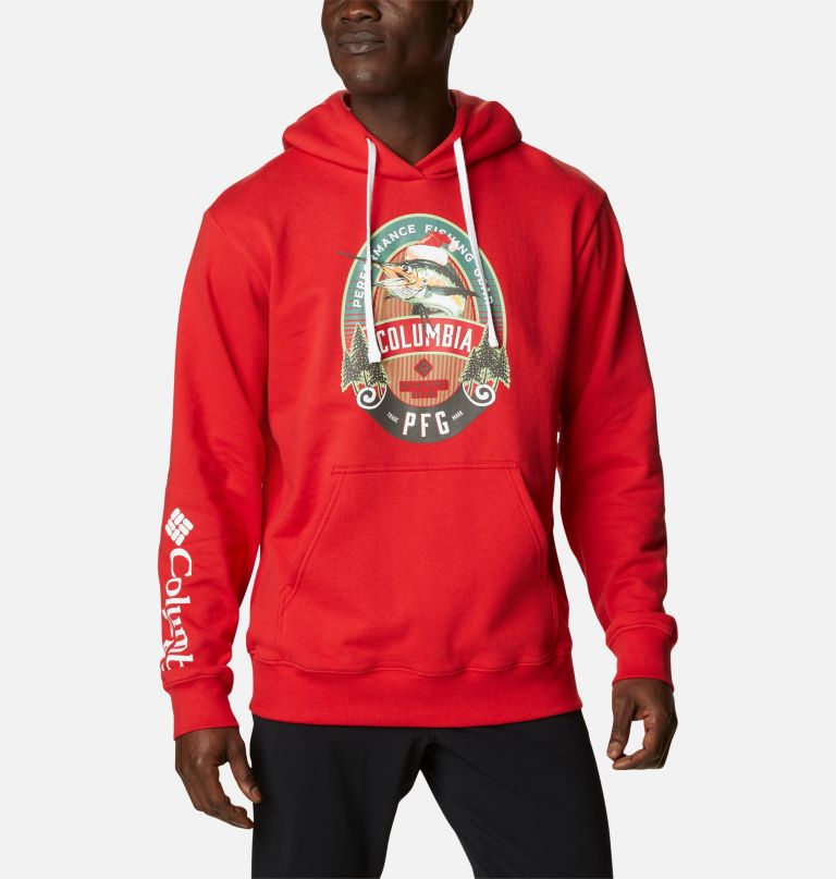 Columbi Men' PFG Vintag Sig Hoodie