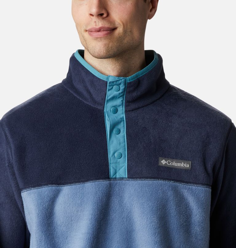 Columbi Men' Steen Mountain Hal Sna Fleec Pullover