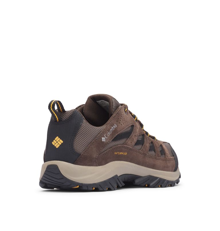Columbi Men' Crestwood Waterproo Hikin Sho  Wide