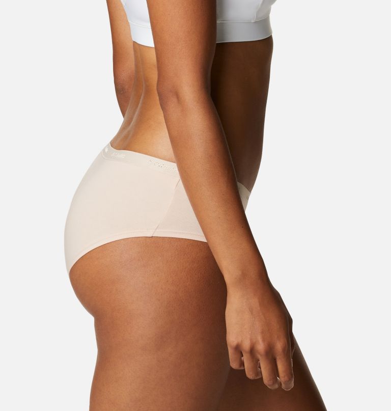 Columbi Women' 4-Wa Stretc Cotto Hipste   Pack