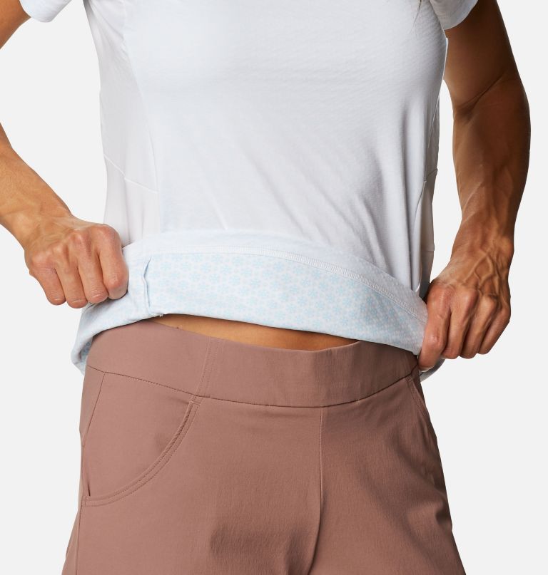 Columbi Women' Zer Ic Cirro-Cool Shor Sleev Shirt