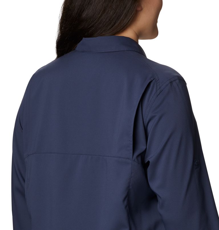 Columbi Women' Silve Ridge Lit Lon Sleev Shir  Plu Size