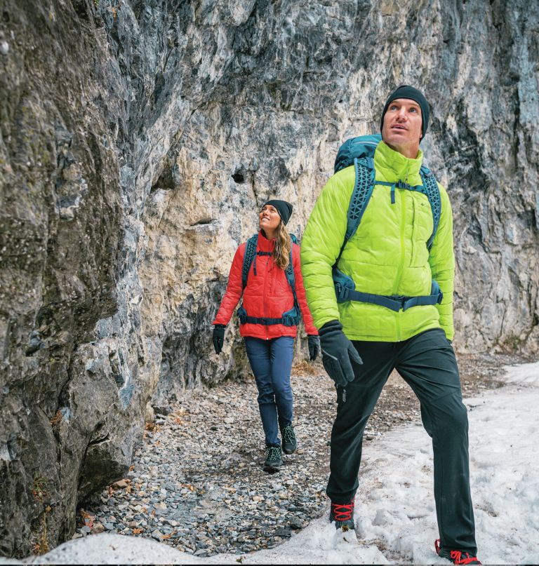 Columbi Men' Tita Pass Omni-Heat Infinit Doubl Wall Insulate Hybri Jacket