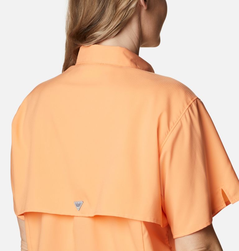 Columbi Women' PF Tamiami I Shor Sleev Shir  Plu Size