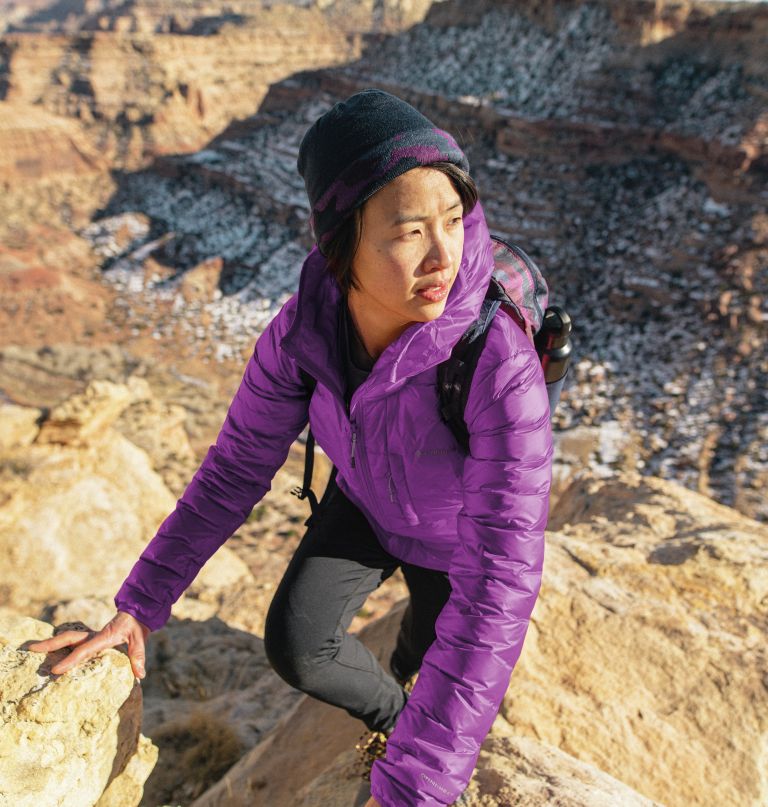 Columbi Women' Infinit Summit Omni-Heat Infinit Doubl Wall Dow Hoode Jacket