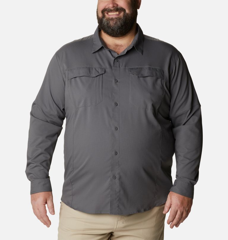 Columbi Men' Silve Ridg Lite Lon Sleev Shir  Big