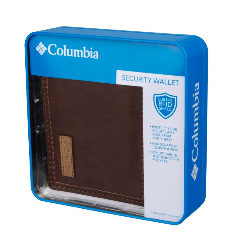 Columbi Men' Teto RFI Passcas Wallet