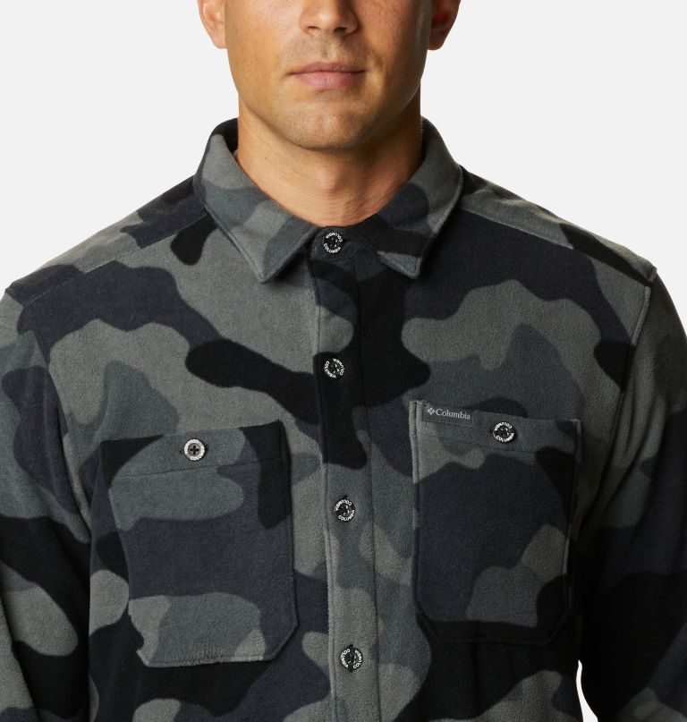 Columbi Men' Flar Gun Fleec Ove Shirt