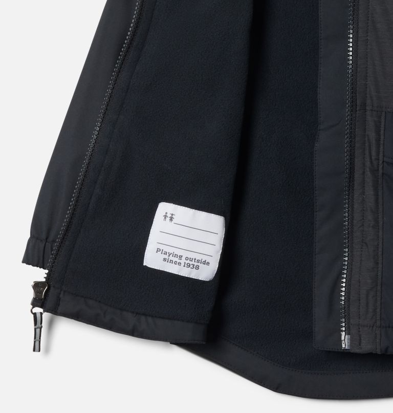 Columbi Girls Toddle Rain Trails Fleec Line Jacket