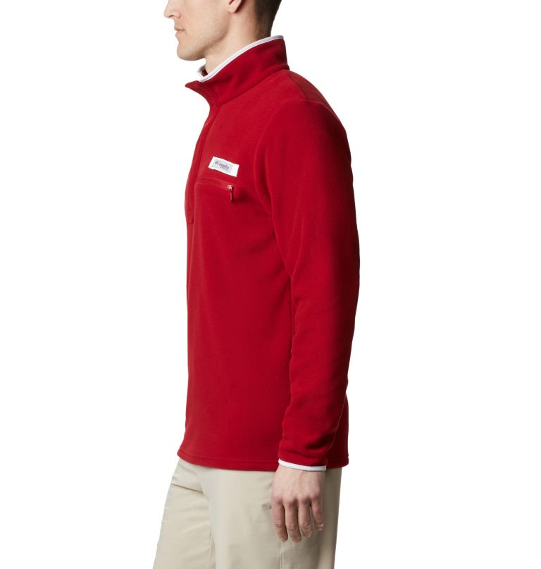 Columbi Men' Collegiat PF Harborside Fleec Jacke  Oklahoma