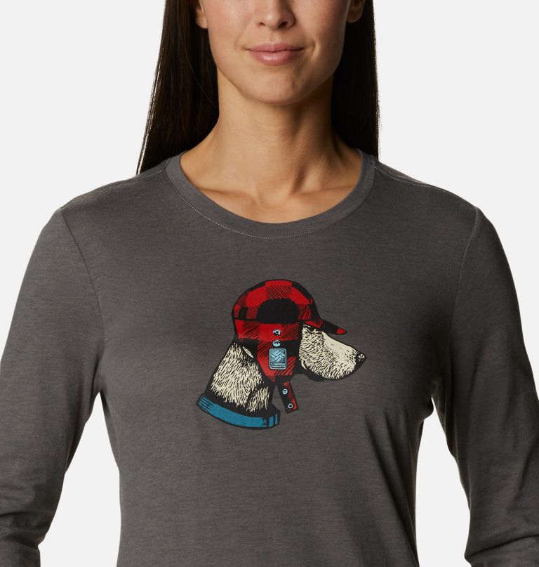 Columbi Women' Hidde Haven Lon Sleev T-Shirt