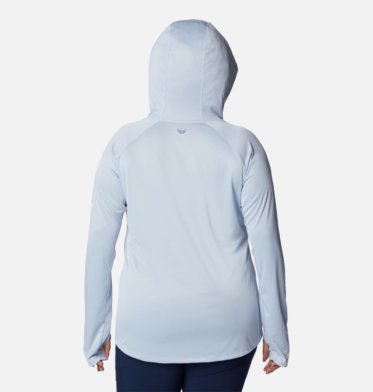 Columbi Women' PF Tida Tee Heathe Hoodi  Plu Size