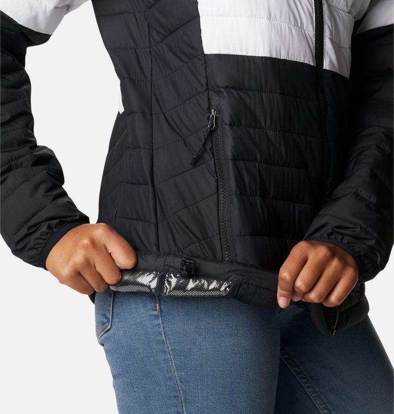 Columbi Women' Powde Lite Blocke Jacket