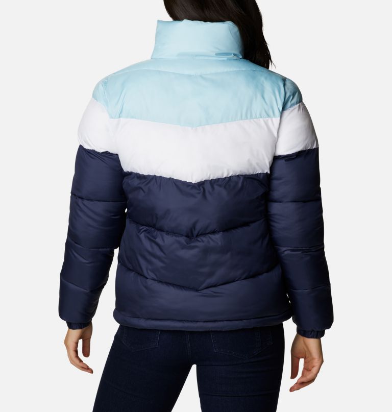Columbi Women' Puffect Colo Blocke Jacket