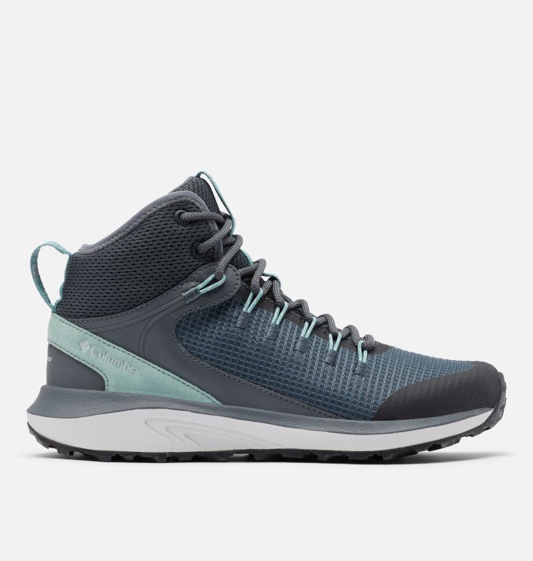 Columbi Women' Trailstorm Mi Waterproo Sho  Wide