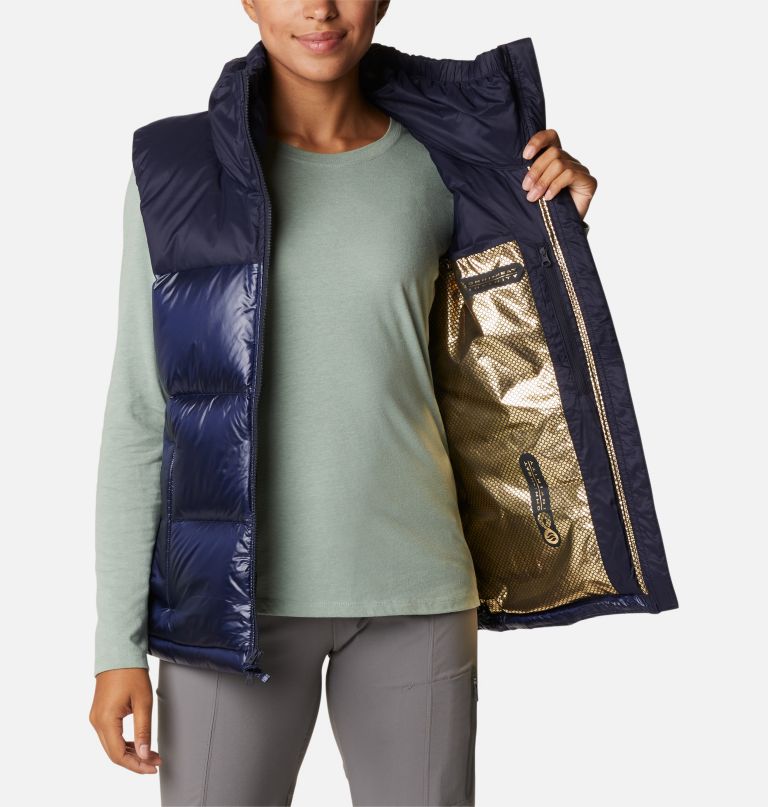Columbi Women' Bul Point Omni-Heat Infinit Dow Vest
