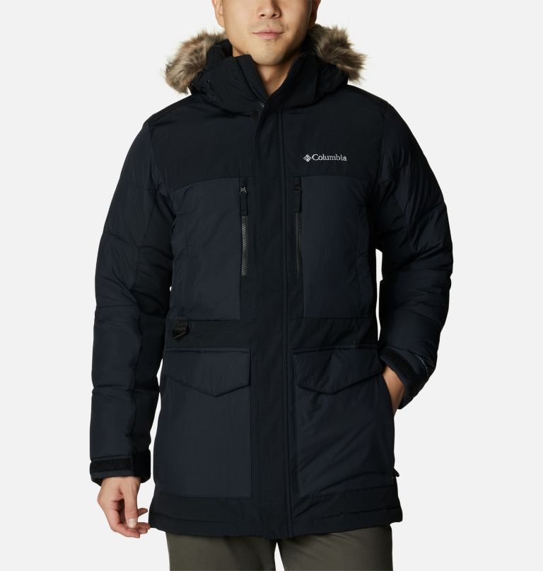 Columbi Men' Marqua Pea Fusion Omni-Heat Infinit Insulate Parka