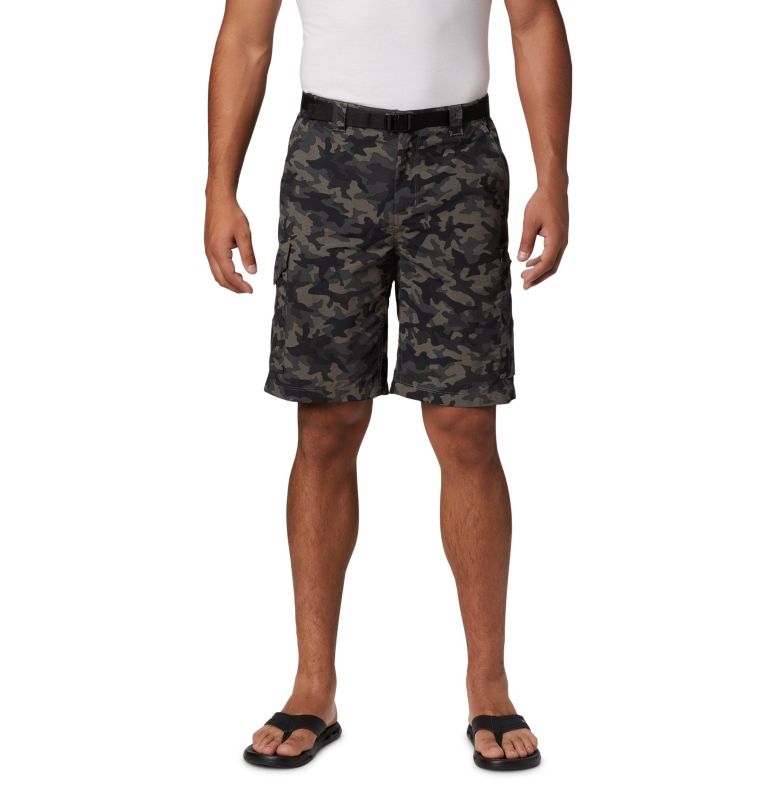Columbi Men' Silve Ridge Printe Carg Shorts