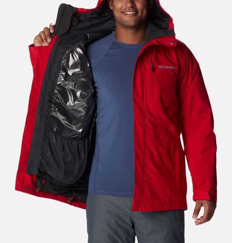 Columbi Men' Sno Glide Interchang Jacket