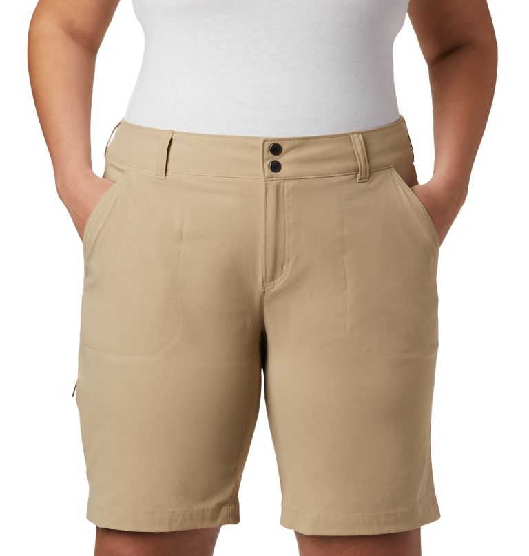 Columbi Women' Saturda Trail Lon Short  Plu Size