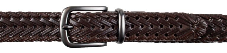 Columbi Men' Cottonwoo Canyo Leathe Belt