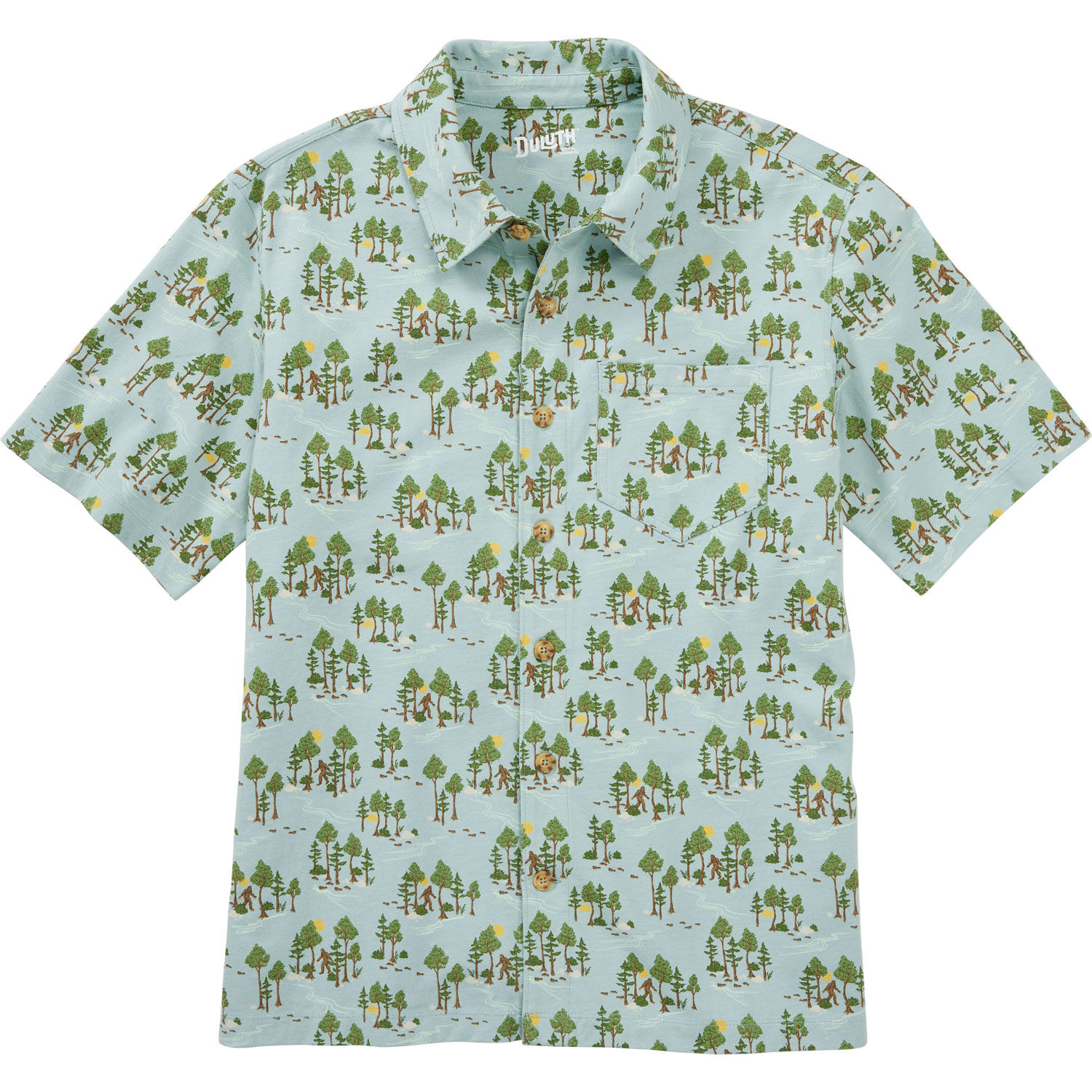 Men’s Un-Longtail T Standard Fit Button-Up Shirt