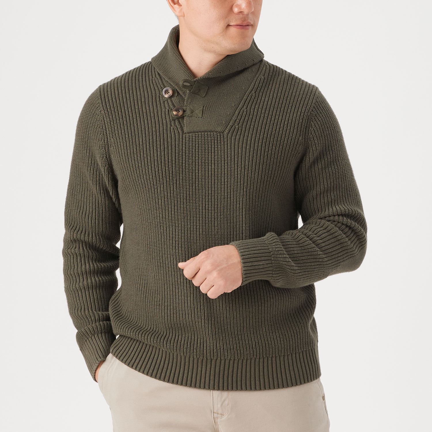Men’s Brigadier Shawl Collar Sweater