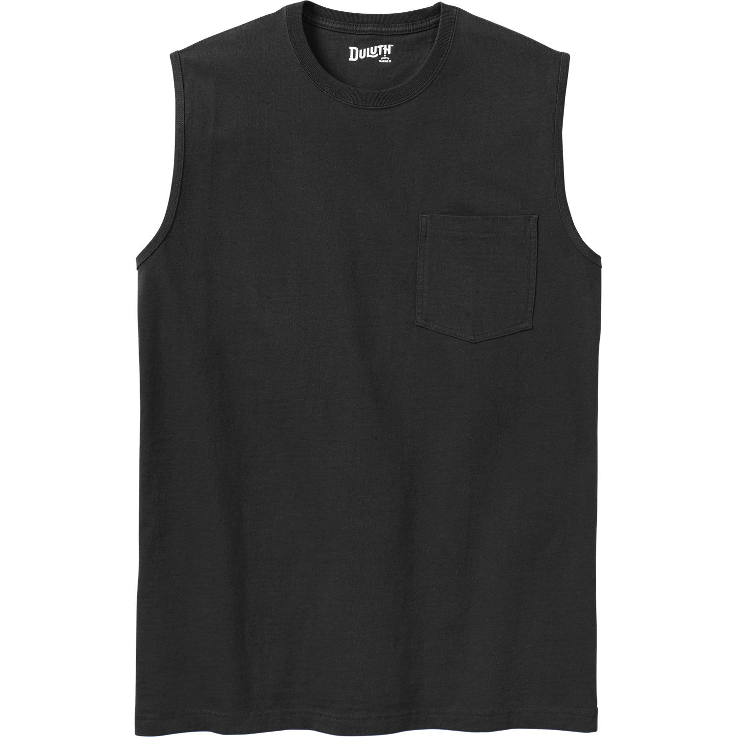 Men's Longtail T Sleeveless Crew With Pocket