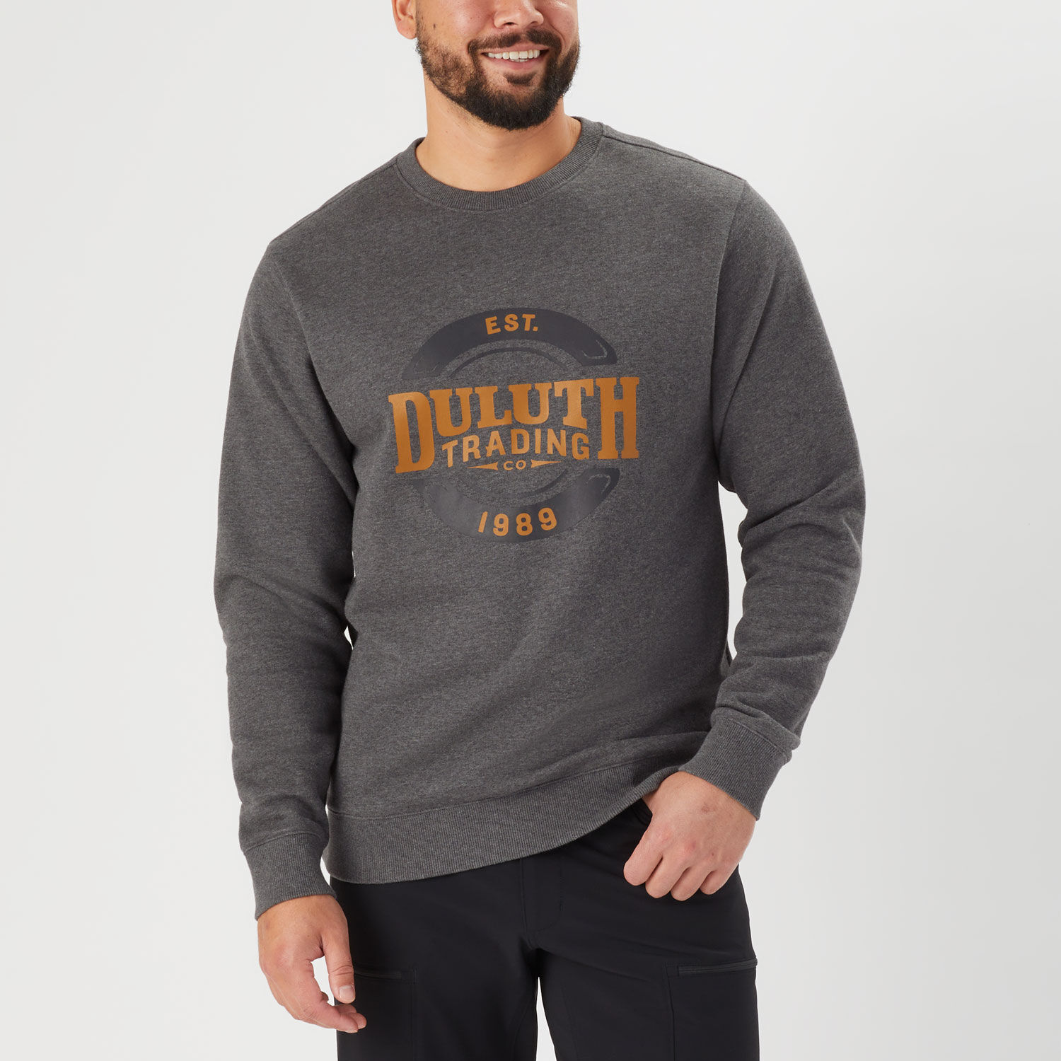 Men's Relaxed Fit Fleece Crew