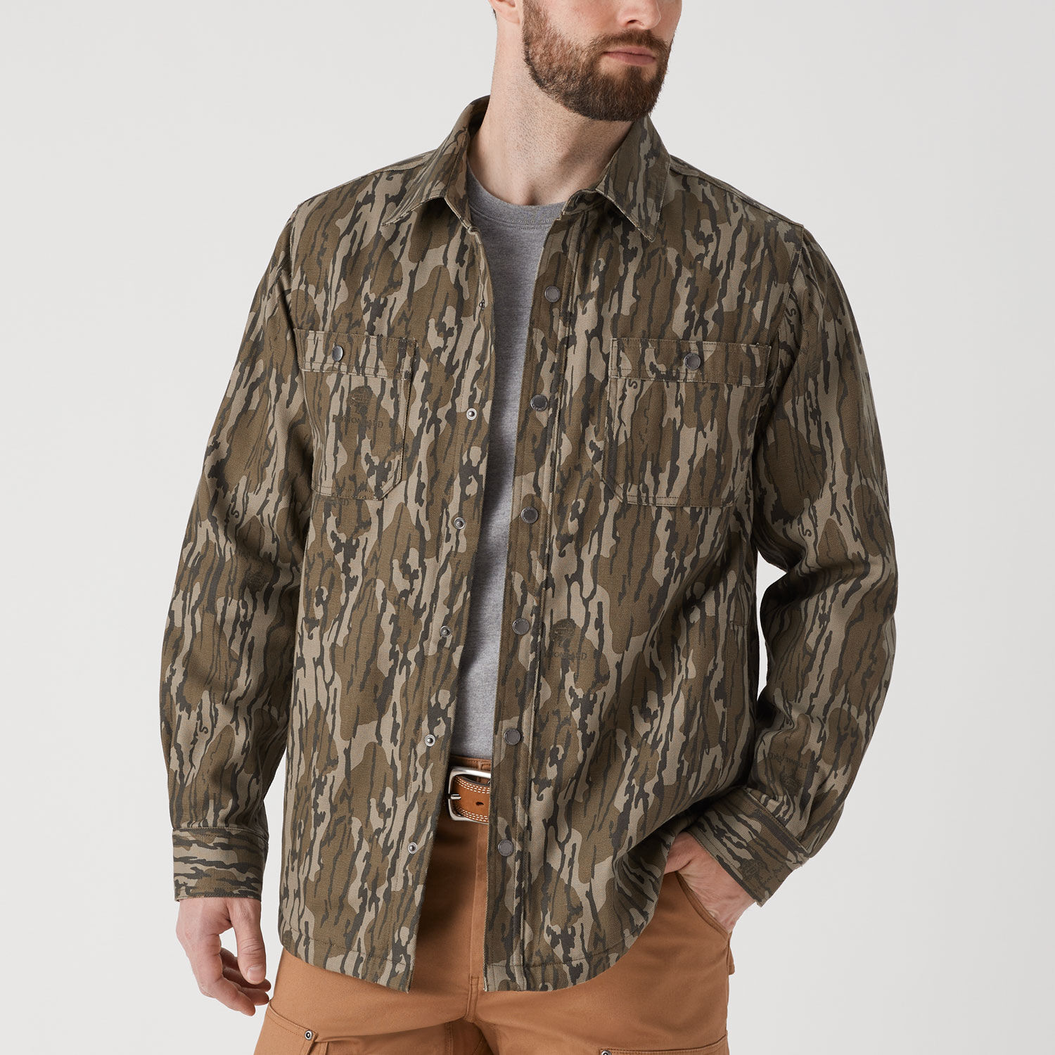Men’s Fire Hose Flannel-Lined Mossy Oak Limber Jac
